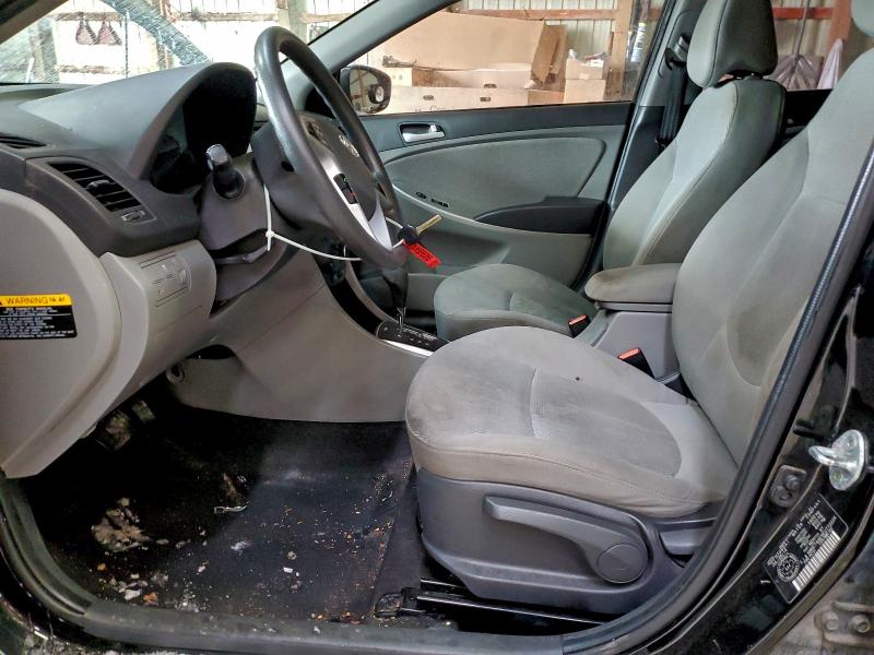 2014 Hyundai Accent VIN KMHCT4AE9EU772224 COPART salvage auction — FRONT END, On - Permit No Brand - Unfit, sold $375 on 2026-07-28 (photo 7)