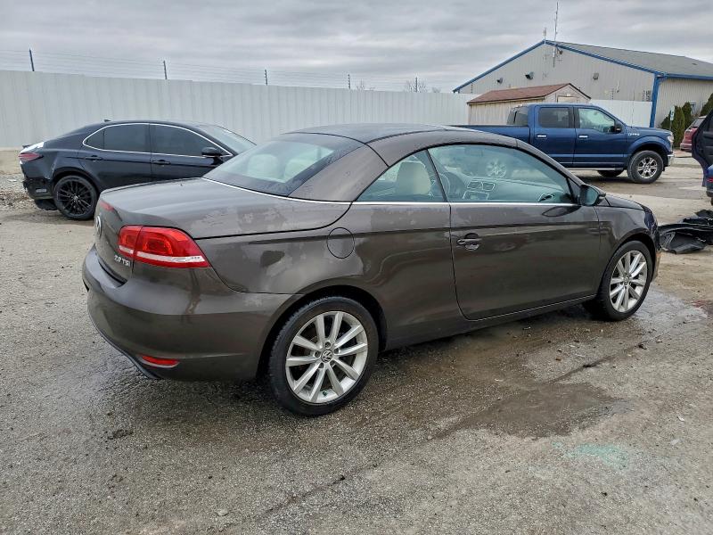 2016 Volkswagen Eos VIN WVWBW8AH6GV000186 COPART salvage auction — FRONT END, Ky - Cert Of Title-Salvage, sold $1,750 on 2026-07-02 (photo 3)