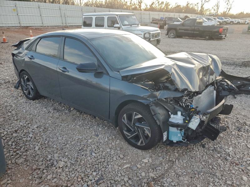 2025 Hyundai Elantra VIN KMHLM4DG9SU056980 COPART salvage auction — FRONT END, Ok - Cert Of Title-Salvage, sold $2,350 on 2026-07-23 (photo 4)