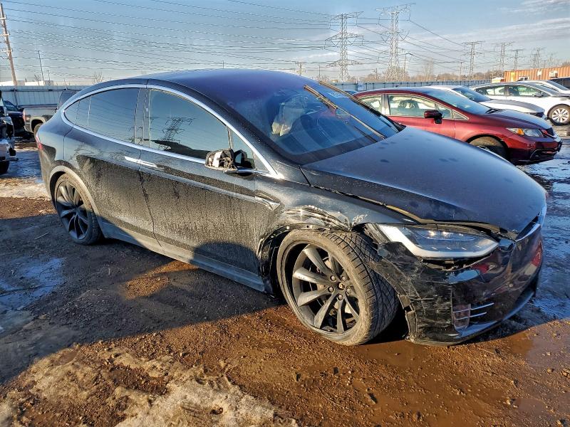 2016 Tesla Model x VIN 5YJXCBE23GF023800 COPART salvage auction — FRONT END, IL - SALVAGE CERTIFICATE, sold $4,150 on 2026-07-09 (photo 4)