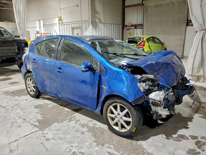2012 Toyota Prius c VIN JTDKDTB30C1011522 COPART salvage auction — FRONT END, Ny - Certificate Of Title, sold $375 on 2026-07-13 (photo 4)