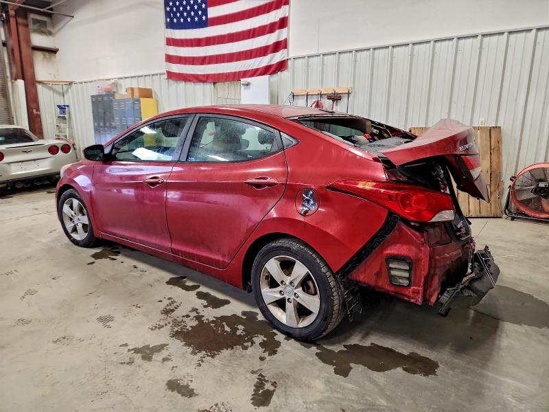 2012 Hyundai Elantra VIN KMHDH4AE6CU324090 COPART salvage auction — REAR END, Ar - Cert Of Title-Salvage, sold $90 on 2026-07-13 (photo 2)