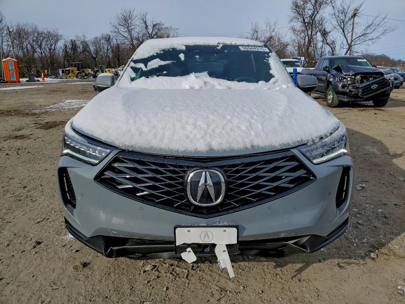 2025 Acura Rdx VIN 5J8TC2H69SL023725 COPART salvage auction — SIDE, Md - Cert Of Salvage > 75% Damage, sold $13,900 on 2026-07-02 (photo 5)