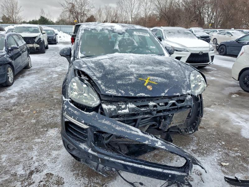 2018 Porsche Cayenne VIN WP1AB2A2XJLA60814 COPART salvage auction — FRONT END, Mi - Cert Of Title-Salvage Vehicle, sold $1,700 on 2026-07-06 (photo 5)