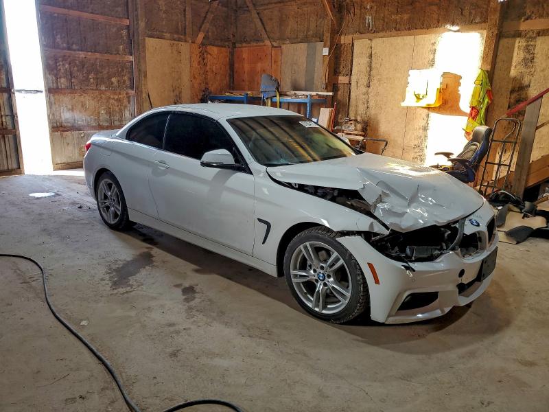 2016 BMW 4 series VIN WBA3T1C56GP821409 COPART salvage auction — FRONT END, Wy - Certificate Of Title, sold $5,000 on 2026-07-14 (photo 4)