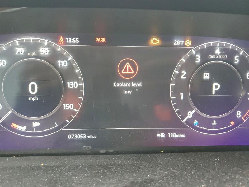 2020 Land rover Range rover sport VIN SALWS2RUXLA887247 COPART salvage auction — FRONT END, Oh - Cert Of Title-Salvage, sold $325 on 2026-07-28 (photo 9)