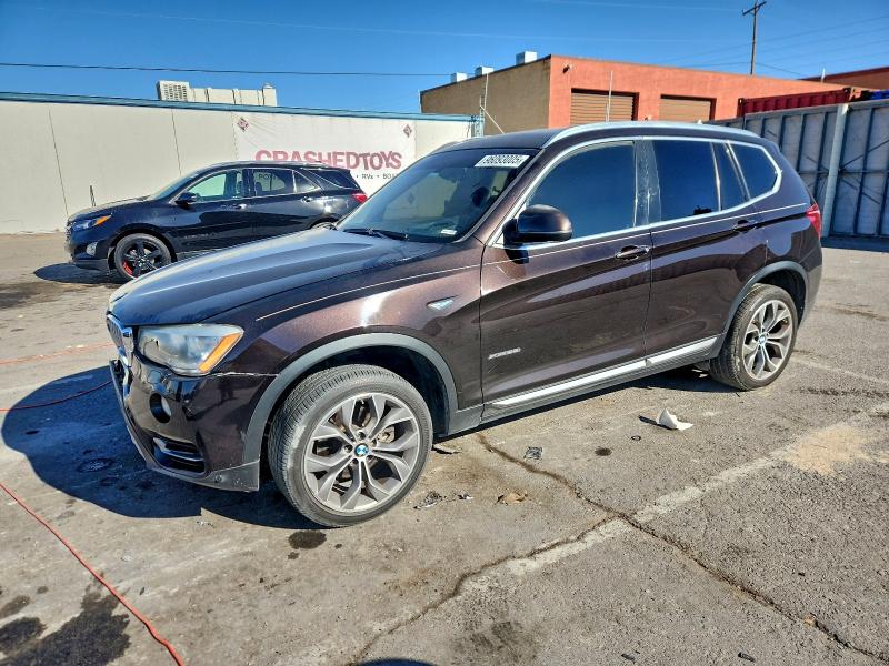 2015 BMW X3 VIN 5UXWX7C51F0K32118 COPART salvage auction — FRONT END, Tx - Salvage Vehicle Title, sold $1,950 on 2026-07-17 (photo 1)