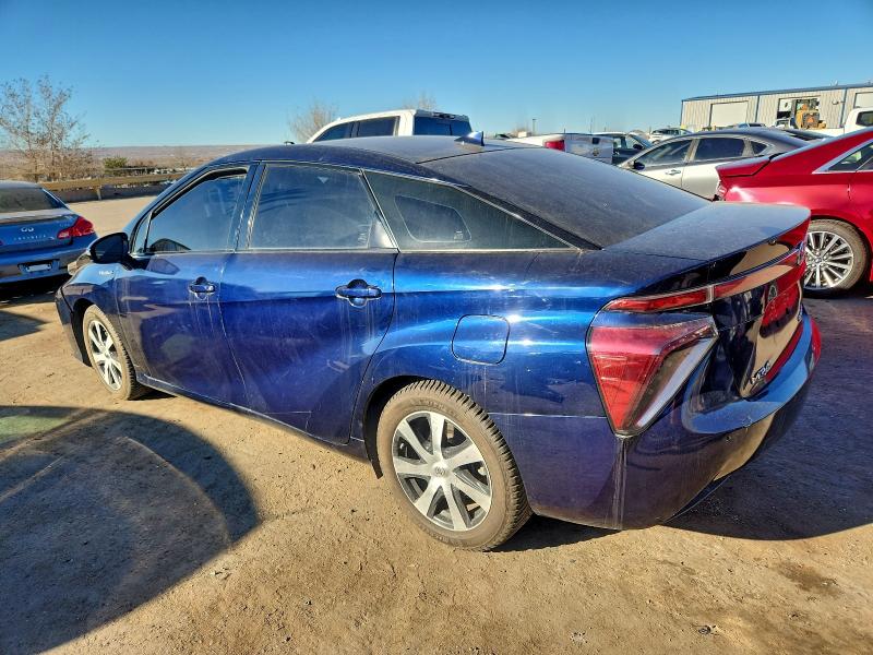 2017 Toyota Mirai VIN JTDBVRBDXHA002746 COPART salvage auction — FRONT END, Nm - Certificate Of Title, sold $2,500 on 2026-07-09 (photo 2)