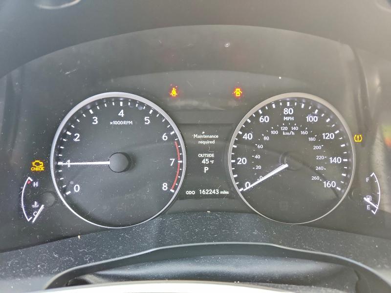 2013 Lexus ES350 VIN JTHBK1GGXD2021751 COPART salvage auction — FRONT END, Md - Cert Of Salvage > 75% Damage, sold $1,550 on 2026-07-23 (photo 9)