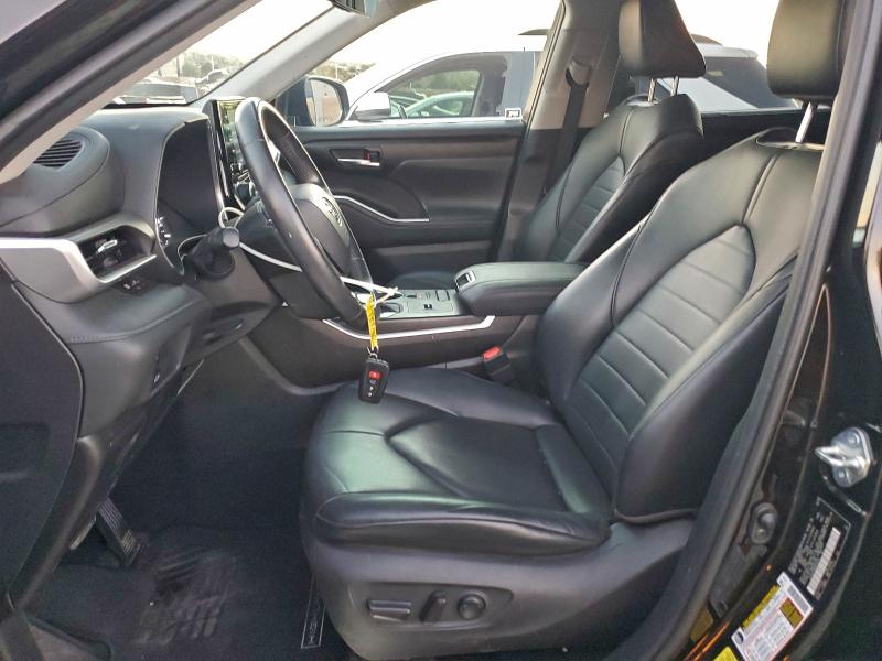 2021 Toyota Highlander VIN 5TDHZRAH0MS039109 COPART salvage auction — REAR END, Ca - Salvage Certificate, sold $20,400 on 2026-07-08 (photo 7)