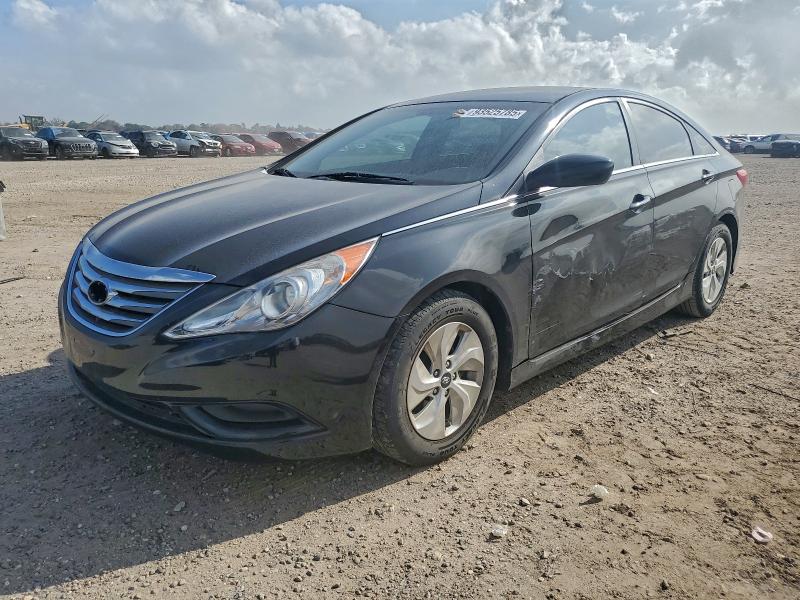 2014 Hyundai Sonata VIN 5NPEB4AC8EH812687 COPART salvage auction — SIDE, Tx - Salvage Vehicle Title, sold $1,450 on 2026-07-02 (photo 1)