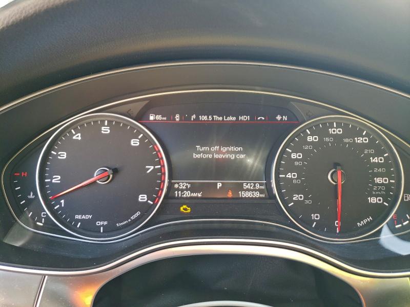 2018 Audi A6 VIN WAUG3AFCXJN018780 COPART salvage auction — FRONT END, Oh - Cert Of Title-Salvage, sold $2,050 on 2026-07-08 (photo 9)
