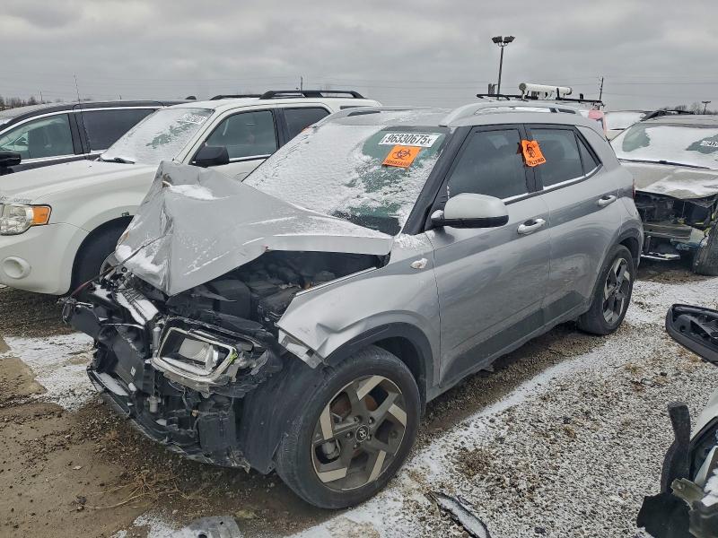 2024 Hyundai Venue VIN KMHRC8A32RU331766 COPART salvage auction — FRONT END, In - Certificate Of Title, sold $3,333 on 2026-07-28 (photo 1)