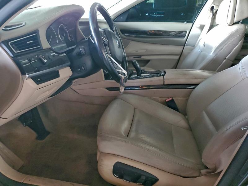 2013 BMW 7 series VIN WBAYF8C59DD140065 COPART salvage auction — REAR END, Az - Certificate Of Title, sold $1,550 on 2026-07-27 (photo 7)