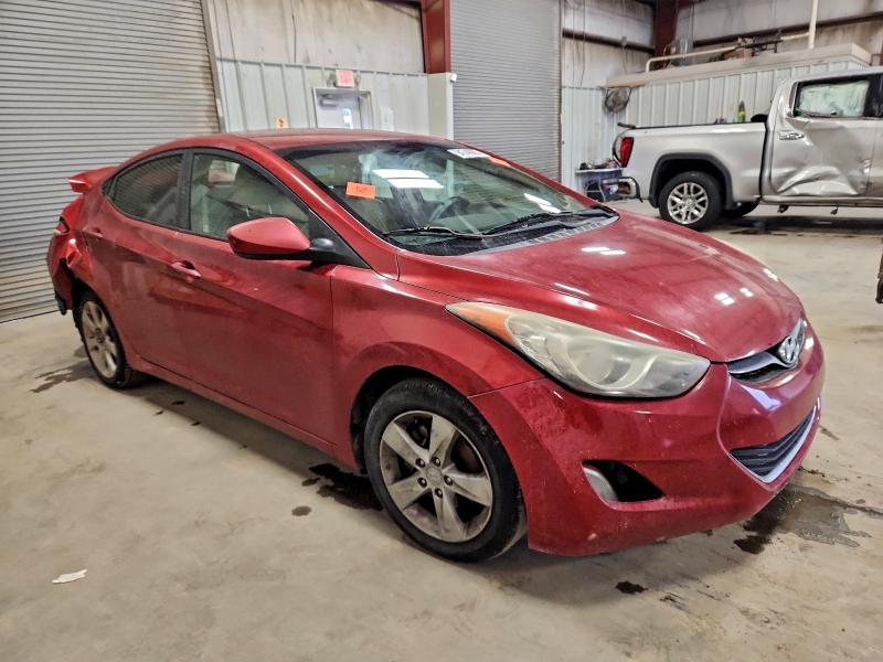 2012 Hyundai Elantra VIN KMHDH4AE6CU324090 COPART salvage auction — REAR END, Ar - Cert Of Title-Salvage, sold $90 on 2026-07-13 (photo 4)