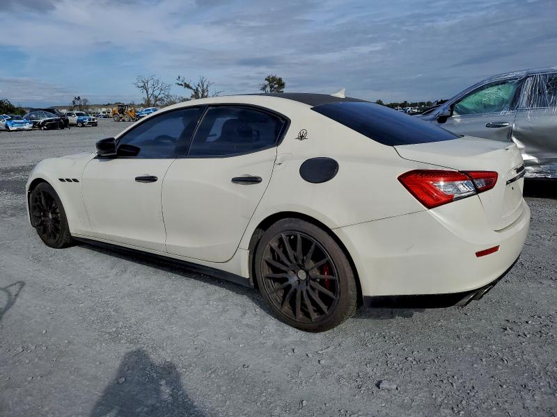 2016 Maserati Ghibli VIN ZAM57RTA6G1173547 COPART salvage auction — MECHANICAL, Ny - Mv-907A Salvage Certificate, sold $4,750 on 2026-07-17 (photo 2)