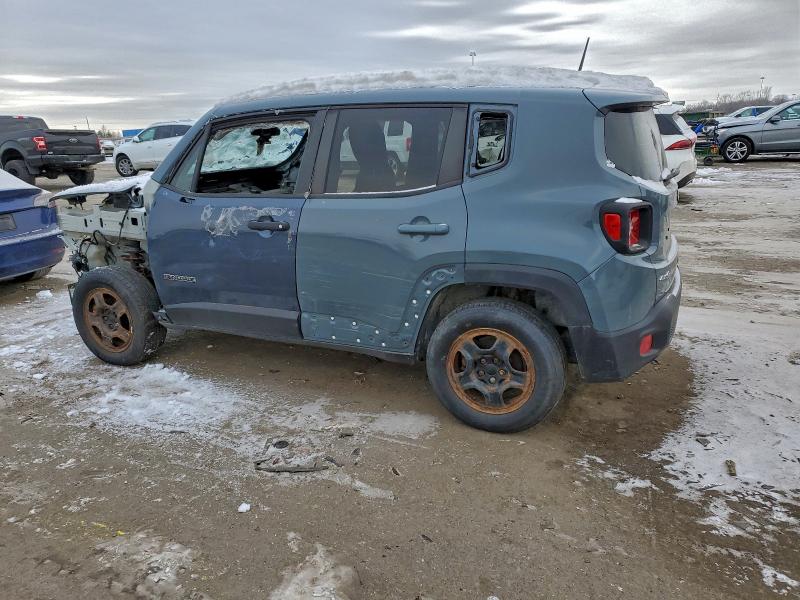 2018 Jeep Renegade VIN ZACCJBAB4JPJ57593 COPART salvage auction — FRONT END, Mi - Cert Of Title-Rebuilt Salvage, sold $350 on 2026-07-09 (photo 2)