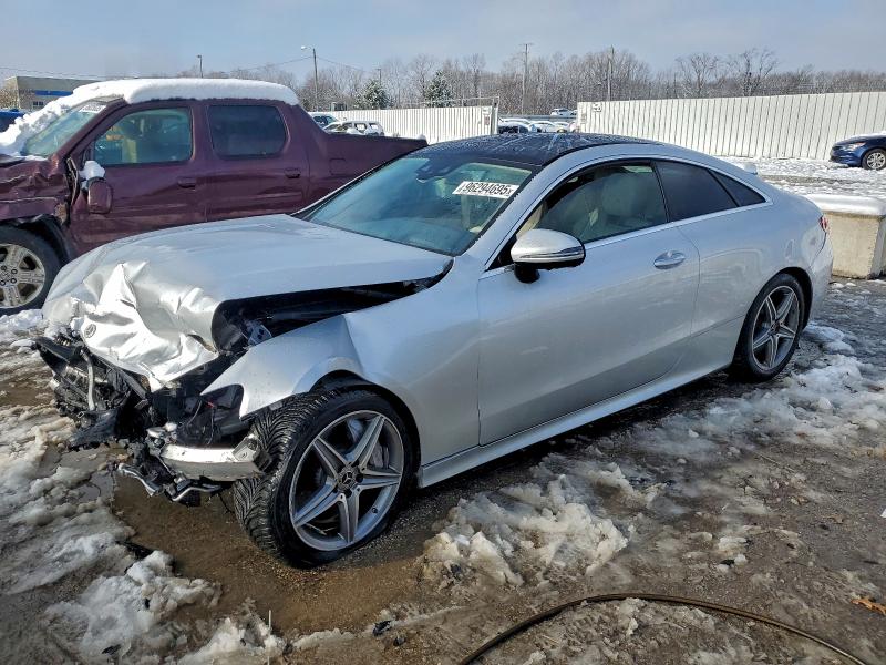 2018 Mercedes-benz E-klasse VIN WDD1J6FBXJF039082 COPART salvage auction — FRONT END, Ky - Cert Of Title-Salvage, sold $4,150 on 2026-07-07 (photo 1)