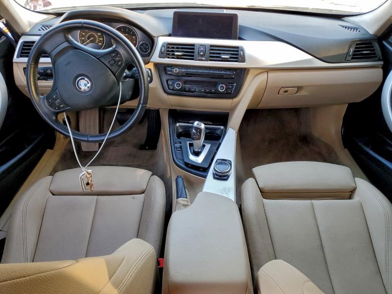 2014 BMW 3 series VIN WBA3B1C55EK130790 COPART salvage auction — SIDE, Ca - Salvage Certificate, sold $450 on 2026-07-22 (photo 8)