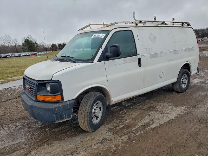 2013 Gmc Savana VIN 1GTZ7TBG3D1184008 COPART salvage auction — MECHANICAL, Oh - Certificate Of Title, sold $4,450 on 2026-07-30 (photo 1)