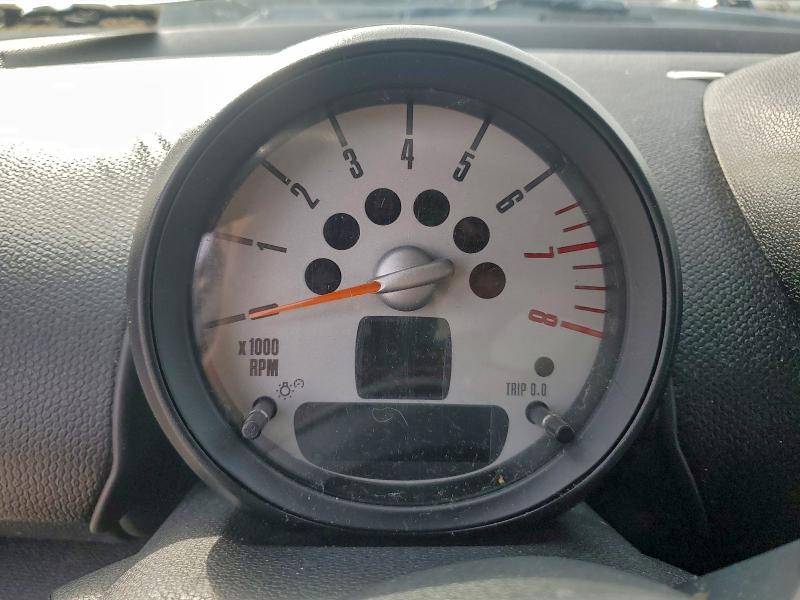 2012 Mini Cooper VIN WMWZC3C51CWP20249 COPART salvage auction — FRONT END, Tx - Salvage Vehicle Title, sold $600 on 2026-07-07 (photo 9)