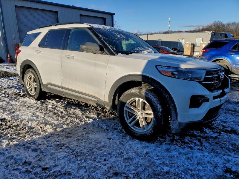 2022 Ford Explorer VIN 1FMSK8DH0NGC21142 COPART salvage auction — FRONT END, Pa - Certificate Of Salvage, sold $7,800 on 2026-07-29 (photo 4)