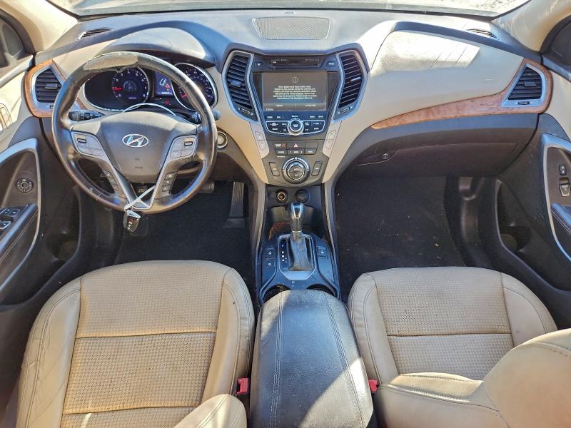 2014 Hyundai Santa fe VIN 5XYZU3LB4EG194138 COPART salvage auction — FRONT END, Nc - Salvage Certificate Of Title, sold $2,500 on 2026-07-07 (photo 8)