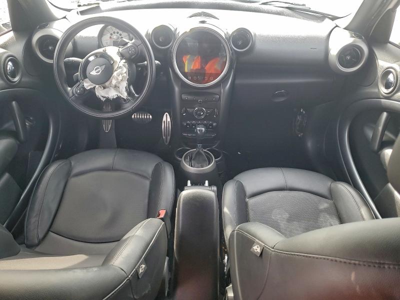 2012 Mini Cooper VIN WMWZC3C51CWP20249 COPART salvage auction — FRONT END, Tx - Salvage Vehicle Title, sold $600 on 2026-07-07 (photo 8)