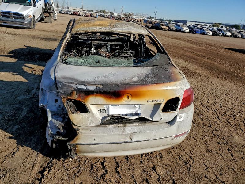 2014 BMW 5 series VIN WBA5A5C56ED503441 COPART salvage auction — BURN, AZ - CERT OF TITLE- NON REPAIR, sold $175 on 2026-08-17 (photo 6)