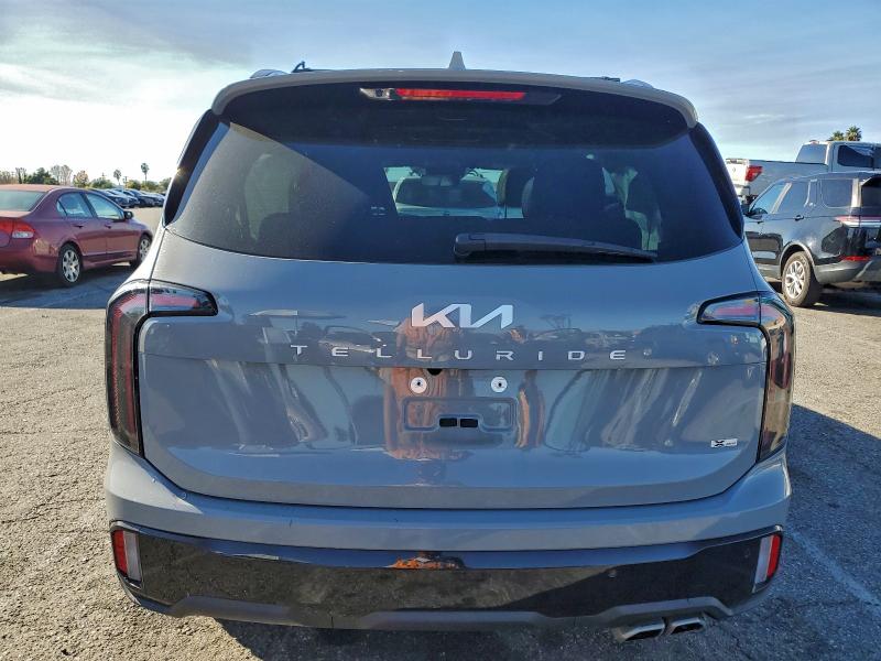 2024 Kia Telluride VIN 5XYP5DGC9RG537822 COPART salvage auction — SIDE, Ca - Salvage Certificate, sold $5,700 on 2026-07-24 (photo 6)
