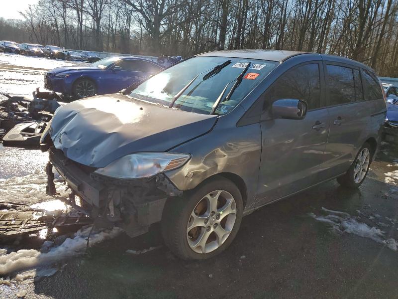 2010 Mazda 5 VIN JM1CR2WL8A0363552 COPART salvage auction — FRONT END, Nj - Cert Of Title-Salvage, sold $425 on 2026-07-09 (photo 1)