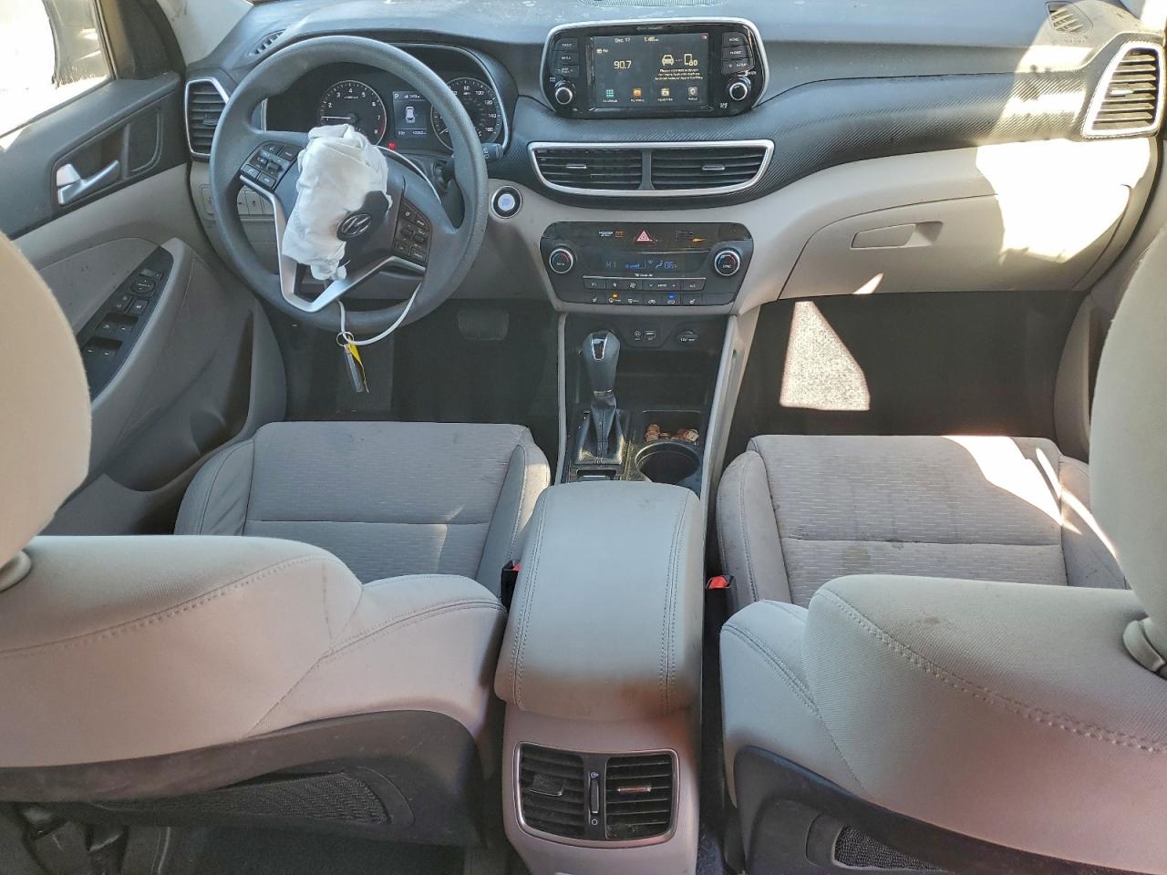 2021 Hyundai Tucson VIN KM8J33AL4MU287990 COPART salvage auction — Front End, SC - CERT OF TITLE-SALVAGE, sold $3,700 on 2026-06-29 (photo 8)