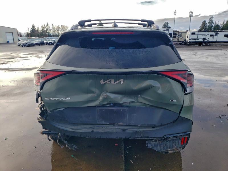 2023 Kia Sportage VIN KNDPZDAH1P7097016 COPART salvage auction — REAR END, Or - Lien Papers Salvage, sold $12,100 on 2026-07-27 (photo 6)