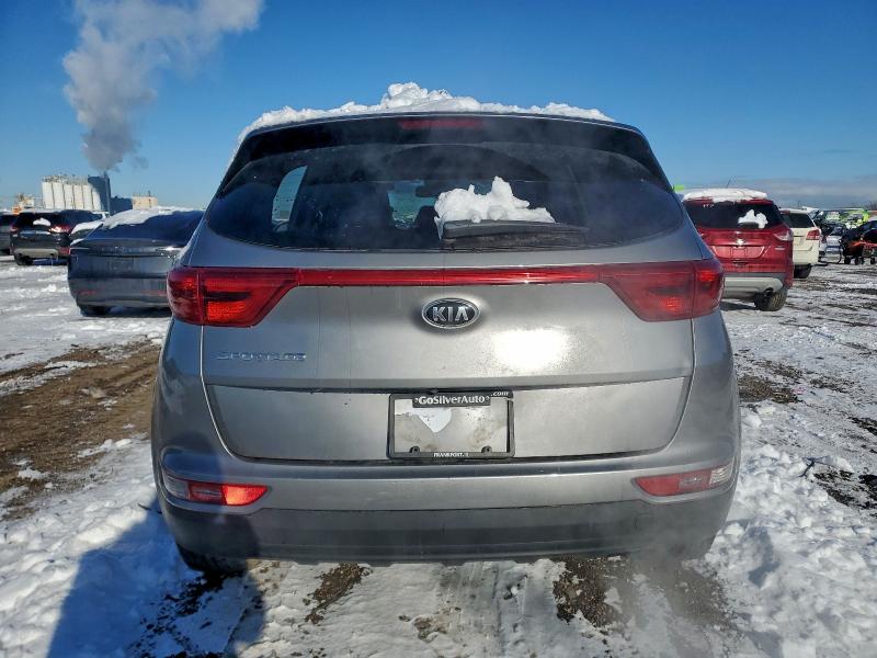 2019 Kia Sportage VIN KNDPMCAC0K7579692 COPART salvage auction — VANDALISM, In - Bill Of Sale - Parts Only, sold $2,750 on 2026-07-06 (photo 6)