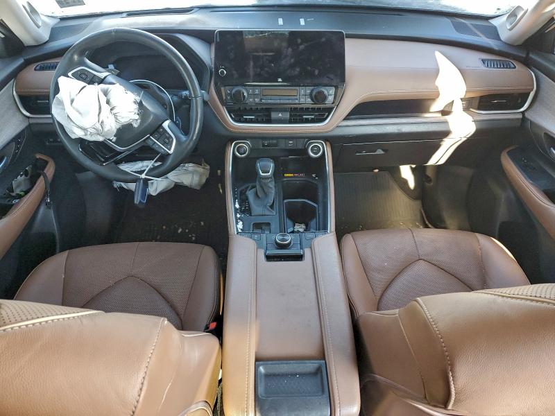 2024 Toyota Highlander VIN 5TDAAAB59RS018202 COPART salvage auction — Front End, ID - SALVAGE CERTIFICATE OF TITLE, sold $17,800 on 2026-04-17 (photo 8)