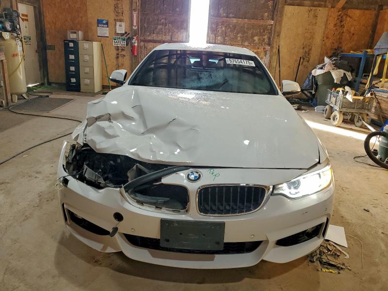 2016 BMW 4 series VIN WBA3T1C56GP821409 COPART salvage auction — FRONT END, Wy - Certificate Of Title, sold $5,000 on 2026-07-14 (photo 5)