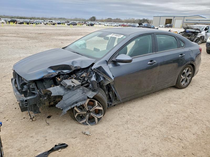 2021 Kia Forte VIN 3KPF24AD8ME364757 COPART salvage auction — FRONT END, Tx - Salvage Vehicle Title, sold $1,300 on 2026-07-02 (photo 1)