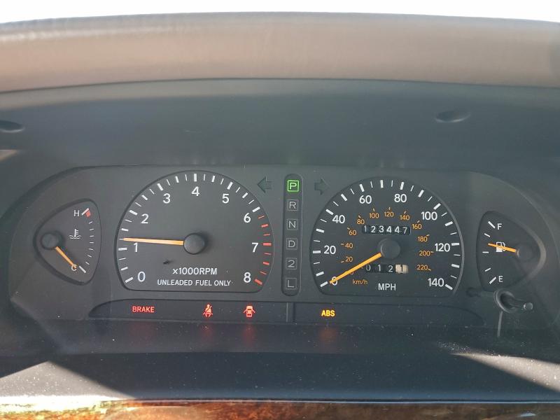 1997 Toyota Avalon VIN 4T1BF12B4VU176816 COPART salvage auction — SIDE, Ca - Salvage Certificate, sold $350 on 2026-07-02 (photo 9)