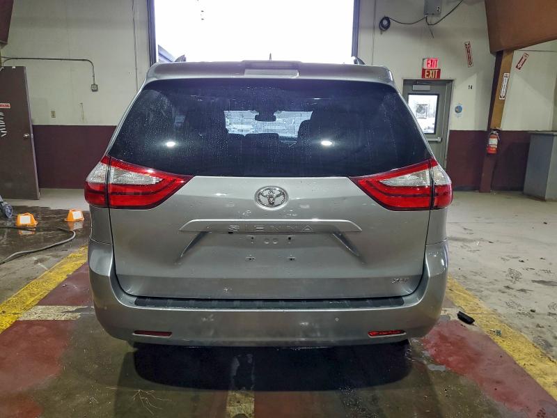 2018 Toyota Sienna VIN 5TDYZ3DC5JS930232 COPART salvage auction — FRONT END, Az - Cert Of Title - Salvage, sold $7,300 on 2026-07-14 (photo 6)