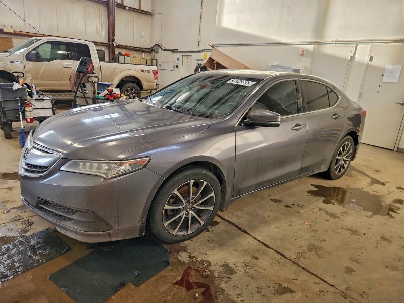 2017 Acura Tlx VIN 19UUB3F57HA800589 COPART salvage auction — FRONT END, Ab - Bos - Salvage, sold $1,450 on 2026-07-23 (photo 1)