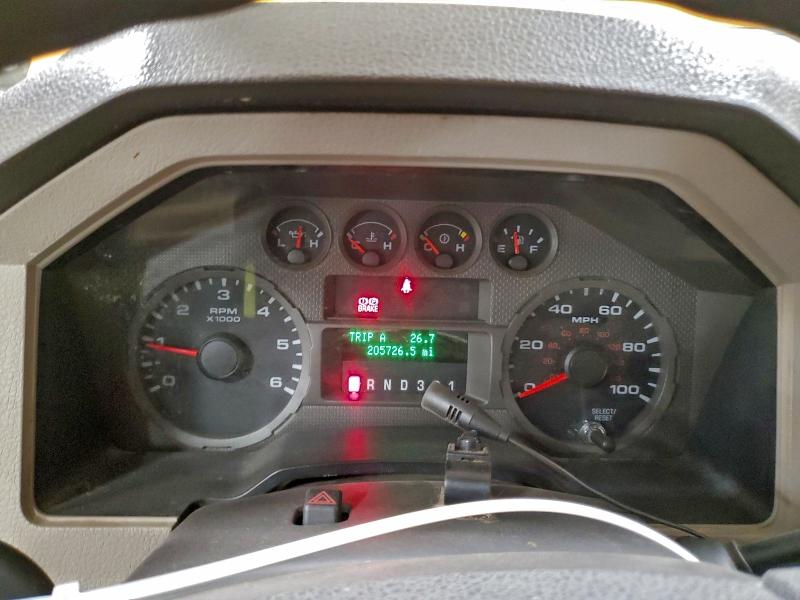 2008 Ford F250 VIN 1FTSX20508EA17035 COPART salvage auction — HAIL, Wy - Cert Of Title-Salvage, sold $650 on 2026-07-29 (photo 9)