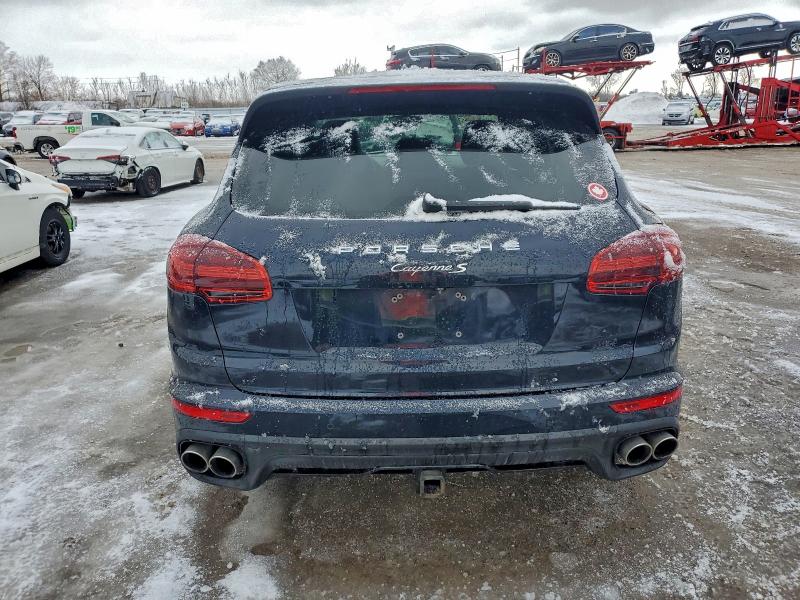 2018 Porsche Cayenne VIN WP1AB2A2XJLA60814 COPART salvage auction — FRONT END, Mi - Cert Of Title-Salvage Vehicle, sold $1,700 on 2026-07-06 (photo 6)