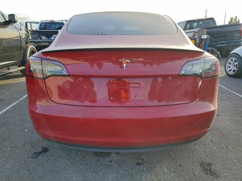 2018 Tesla Model 3 VIN 5YJ3E1EA6JF049146 COPART salvage auction — FRONT END, Ca - Salvage Certificate, sold $5,100 on 2026-07-16 (photo 6)