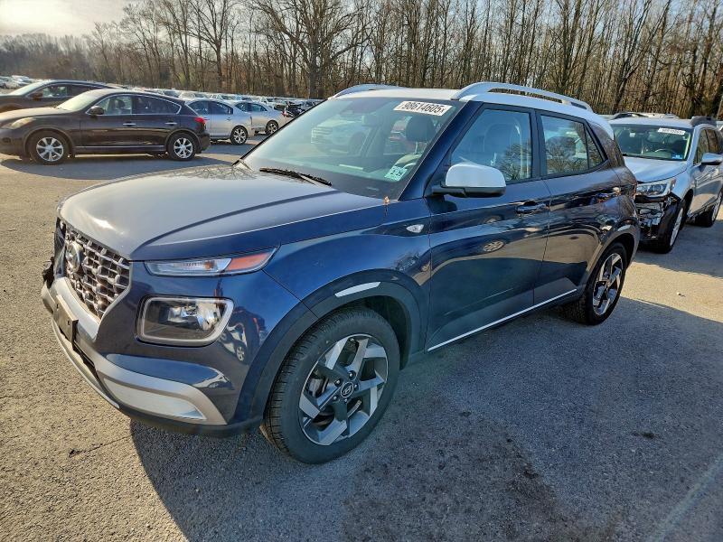 2024 Hyundai Venue VIN KMHRC8A32RU288210 COPART salvage auction — REAR END, NJ - CERT OF TITLE-SALVAGE, sold $4,950 on 2026-07-02 (photo 1)