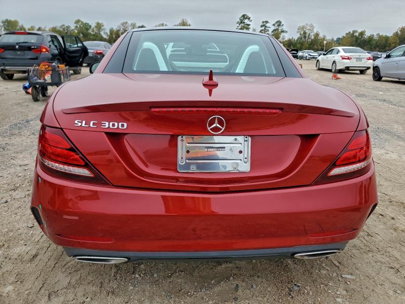 2018 Mercedes-Benz SLC-Class VIN WDDPK3JAXJF149781 COPART salvage auction — Front End, TX - SALVAGE VEHICLE TITLE, sold $8,300 on 2026-01-09 (photo 6)