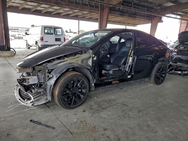 2021 Tesla Model y VIN 5YJYGDED2MF122884 COPART salvage auction — SIDE, Ca - Salvage Certificate, sold $3,550 on 2026-07-09 (photo 1)