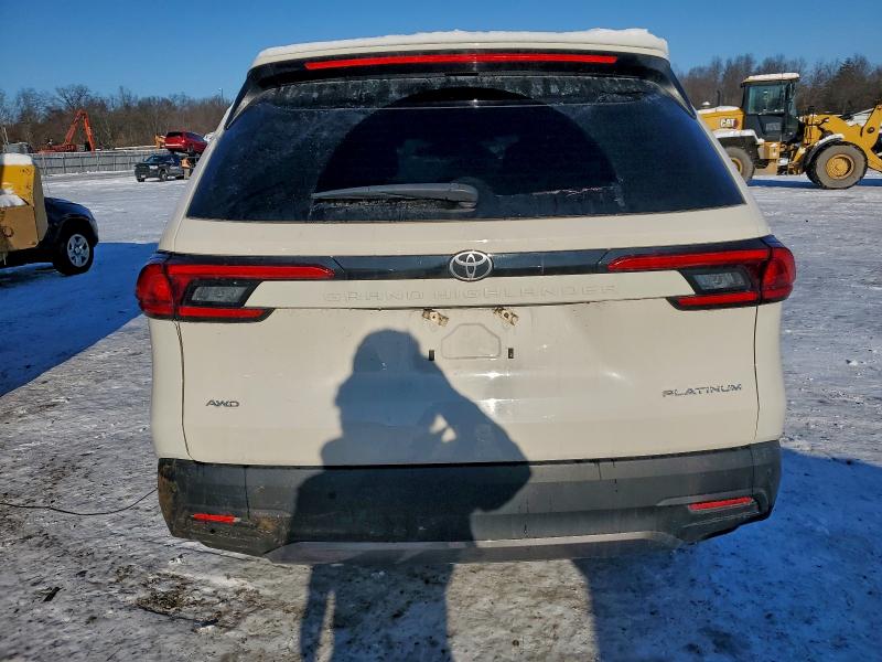 2024 Toyota Highlander VIN 5TDAAAB59RS018202 COPART salvage auction — Front End, ID - SALVAGE CERTIFICATE OF TITLE, sold $17,800 on 2026-04-17 (photo 6)
