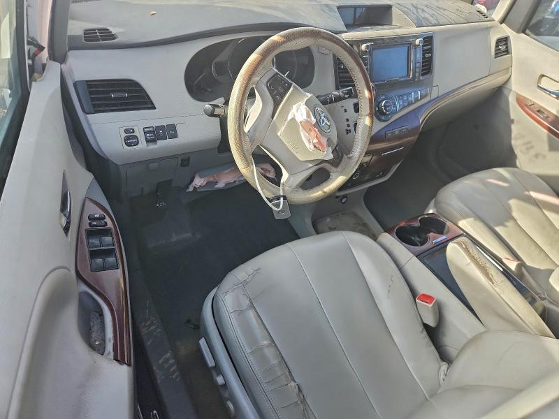 2012 Toyota Sienna VIN 5TDYK3DC4CS208158 COPART salvage auction — FRONT END, Salvage Title, sold $100 on 2026-07-28 (photo 8)