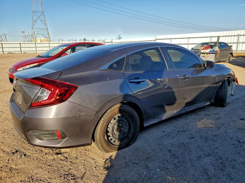 2018 Honda Civic VIN 2HGFC2F50JH605313 COPART salvage auction — FRONT END, Ca - Salvage Certificate, sold $3,000 on 2026-07-20 (photo 3)
