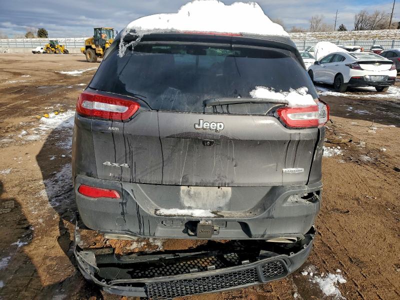 2018 Jeep Cherokee VIN 1C4PJMLXXJD515917 COPART salvage auction — FRONT END, Ks - Cert Of Title-Salvage, sold $850 on 2026-08-03 (photo 6)